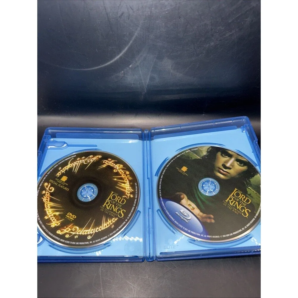 The Lord Of The Rings Blu-Ray +DVD Combo Pack Trilogy